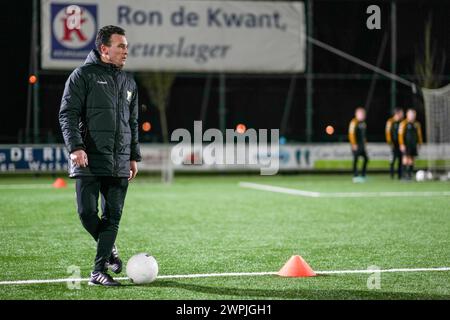 Hank, pays-Bas. 07 mars 2024. HANK, 07-03-2024, Be Ready, saison 23/24, entraîneur Be Ready Angelo Ernst Credit : Pro Shots/Alamy Live News Banque D'Images