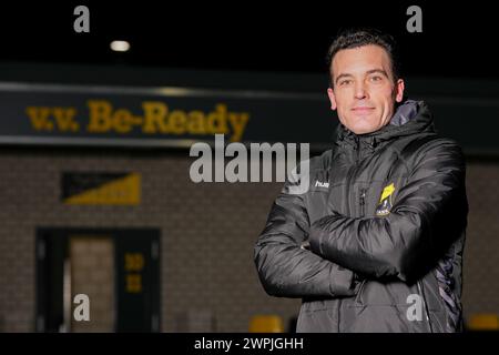 Hank, pays-Bas. 07 mars 2024. HANK, 07-03-2024, Be Ready, saison 23/24, entraîneur Be Ready Angelo Ernst Credit : Pro Shots/Alamy Live News Banque D'Images