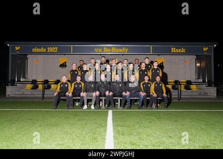 Hank, pays-Bas. 07 mars 2024. HANK, 07-03-2024, Be Ready, saison 23/24, Teamphoto de Be Ready crédit : Pro Shots/Alamy Live News Banque D'Images