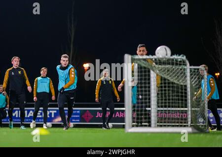 Hank, pays-Bas. 07 mars 2024. HANK, 07-03-2024, Be Ready, saison 23/24, joueurs de Be Ready pendant l'entraînement crédit : Pro Shots/Alamy Live News Banque D'Images