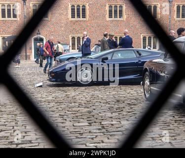 Vente aux enchères au concours of Elegance 2023, Hampton court Palace, Londres Banque D'Images