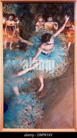Danseuse balançante (danseuse en vert)', 1877-1879, Edgar Degas