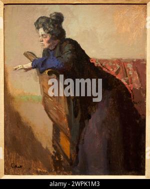 'La Giuseppina. The Ring', 1903-1904, Walter Richard Sickert (1860-1942), Musée Thyssen Bornemisza, Madrid, Espagne, Europe Banque D'Images