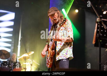 02 septembre 2022 : Dave Brock - Hawkwind joue un concert au festival 2 Days Prog + 1 en Italie Banque D'Images