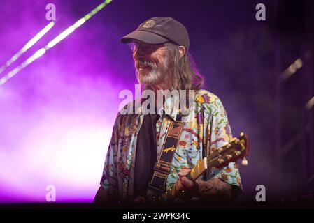 02 septembre 2022 : Dave Brock - Hawkwind joue un concert au festival 2 Days Prog + 1 en Italie Banque D'Images