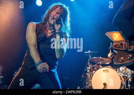 28 octobre 2023 : Jay Buchanan - Rival sons joue un concert à Milan, en Italie Banque D'Images