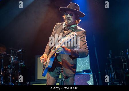 28 octobre 2023 : Scott Holiday - Rival sons joue un concert à Milan, en Italie Banque D'Images