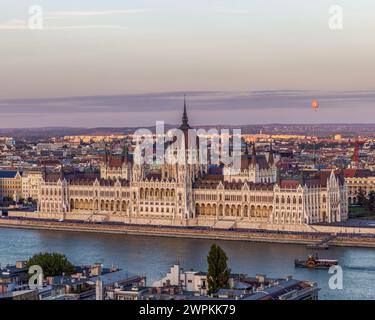 Bâtiment du Parlement hongrois Banque D'Images
