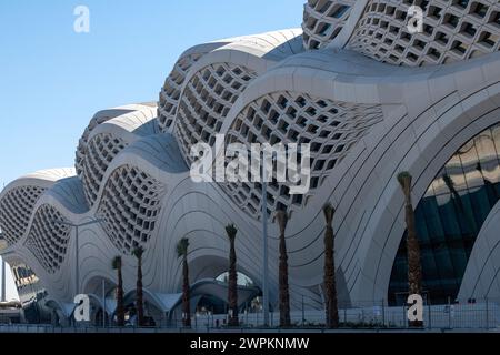 Station de métro du quartier financier King Abdullah Riyad ville Banque D'Images