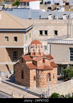 Église d'Agios Andreas, vue surélevée, ville d'Héraklion, Crète, Îles grecques, Grèce, Europe Copyright : KarolxKozlowski 1245-2866 Banque D'Images