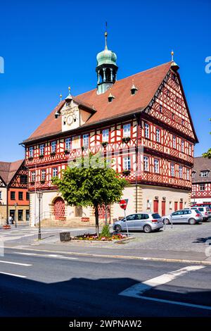 Mairie de Bad Staffelstein Banque D'Images