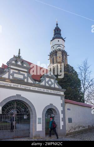 Kamenz (Kamjenc), église principale équipée Marien, Saxe, Allemagne Banque D'Images