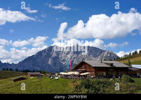 Allemagne, Bavière, haute-Bavière, Berchtesgadener Land, Schönau am Königssee, Gotzenalm, Watzmannostwand Banque D'Images