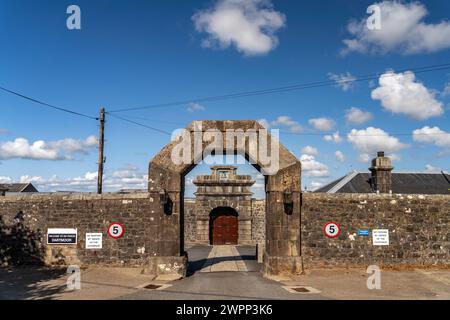 Prison de sa Majesté Dartmoor près de Princetown, Dartmoor, Devon, Angleterre, Grande-Bretagne, Europe Banque D'Images