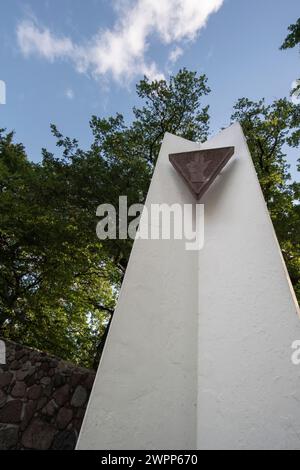 Mémorial du Cap Carona sur l'île de Poel de la mer Baltique, Mecklembourg-Poméranie occidentale, Allemagne Banque D'Images