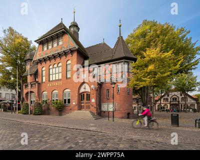 Mairie de Burg sur l'île de Fehmarn, Schleswig-Holstein, Allemagne Banque D'Images