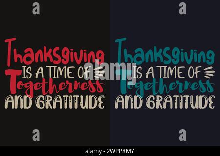 Remerciant, chemise reconnaissante, chemise d'automne, Vibes d'automne, Hello Pumpkin, t-shirt de Thanksgiving, mignon reconnaissant, T-shirt d'automne, T-shirt reconnaissant, T-shirt coeur Illustration de Vecteur