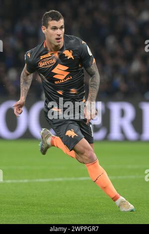 Naples, Italie. 08 mars 2024. Ricardo Rodriguez du Torino FC lors du match de Serie A entre SSC Napoli et Torino FC au Diego Armando Maradona Stadium crédit : Agence photo indépendante/Alamy Live News Banque D'Images