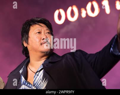 Austin, États-Unis . 08 mars 2024. Benedict Wong assiste à la promotion SXSW de 3 Body Problem le 8 mars 2024 à Austin, Texas. (Photo de Stephanie Tacy/Sipa USA) crédit : Sipa USA/Alamy Live News Banque D'Images