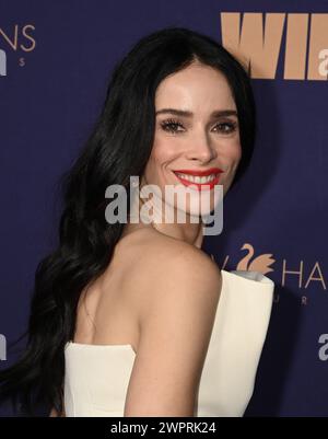 Los Angeles, États-Unis. 08 mars 2024. Abigail Spencer arrive à la 17e soirée annuelle des nominées aux Oscars féminines WIF tenue à Catch Steak LA le 8 mars 2024 à Los Angeles, CA. © Tammie Arroyo/AFF-USA.com crédit : AFF/Alamy Live News Banque D'Images