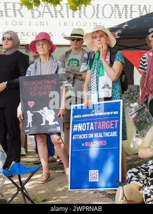 Australie, Canberra, 9 mars 2024. Pour le 22ème week-end consécutif, les Canberrans se montrent solidaires avec la Palestine et demandent la fin de la guerre génocidaire israélienne contre Gaza. Banque D'Images