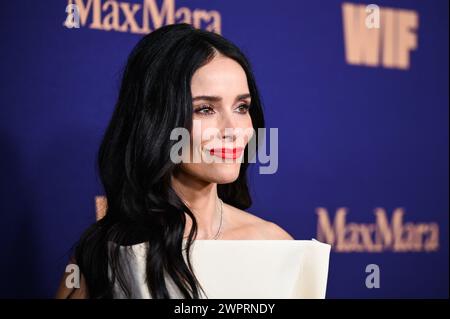 Los Angeles, États-Unis. 08 mars 2024. Abigail Spencer marchant sur le tapis rouge à l'Academy Awards : Women in film - cocktail organisé au Catch Steak à Los Angeles, CA le 8 mars 2024. (Photo par Anthony Behar/Sipa USA) crédit : Sipa USA/Alamy Live News Banque D'Images