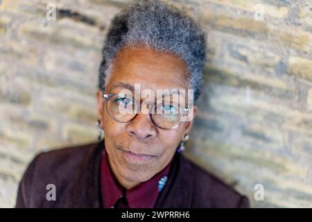 Lauréate du prix Ingrid Pollard Hasselblad 2024. Photographié à Gothenburg, Suède, le 17 janvier 2024. Photo Adam Ihse/TT/Code 9200 crédit : TT News Agency/Alamy Live News Banque D'Images