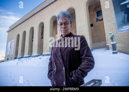 Lauréate du prix Ingrid Pollard Hasselblad 2024. Photographié à Gothenburg, Suède, le 17 janvier 2024. Photo Adam Ihse/TT/Code 9200 crédit : TT News Agency/Alamy Live News Banque D'Images