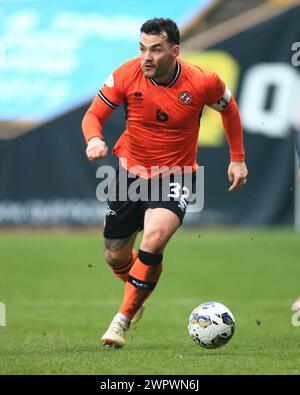 9 mars 2024 ; Tannadice Park, Dundee, Écosse : Scottish Championship Football, Dundee United contre Arbroath ; Tony Watt de Dundee United Banque D'Images