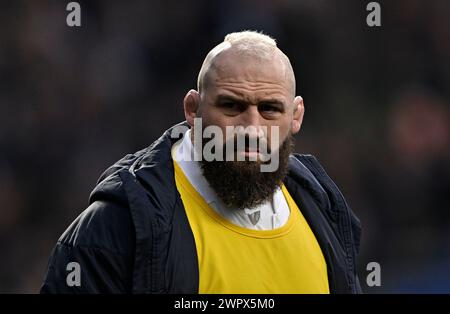 Twickenham, Royaume-Uni. 09 mars 2024. Angleterre V Irlande, Guinness 6 Nations. Stade de Twickenham. Twickenham. Joe Marler (Angleterre) lors du match de rugby Angleterre V Irlande dans les 6 Nations Guinness. Crédit : Sport in Pictures/Alamy Live News Banque D'Images