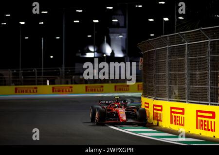 Djeddah, Arabie Saoudite. 9 mars 2024. #38 Oliver Bearman (GBR, Scuderia Ferrari), Grand Prix de F1 d'Arabie Saoudite au Jeddah Corniche circuit le 9 mars 2024 à Jeddah, Arabie Saoudite. (Photo de HOCH Zwei) crédit : dpa/Alamy Live News Banque D'Images