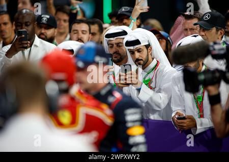 Djeddah, Arabie saoudite. 09 mars 2024. ambiance ? Lors du Grand Prix d'Arabie Saoudite de formule 1 STC 2024, 2ème manche du Championnat du monde de formule 1 2024 du 7 au 9 mars 2024 sur le circuit de la Corniche de Djeddah, à Djeddah, Arabie Saoudite - photo DPPI crédit : DPPI Media/Alamy Live News Banque D'Images