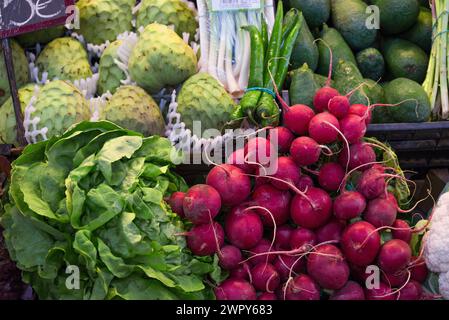photo de légumes sur le marché Banque D'Images