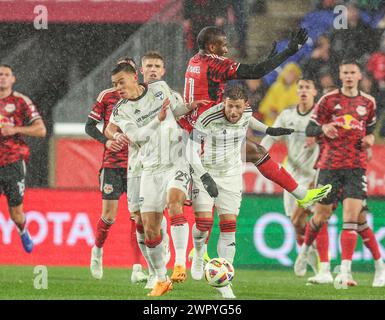 Harrison, NJ, États-Unis. 09 mars 2024. Lors du match en MLS entre le FC Dallas et les Red Bulls de New York au Red Bull Arena de Harrison, NJ Mike Langish/CSM/Alamy Live News Banque D'Images