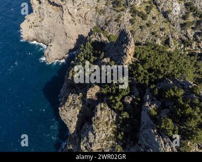 Fornalutx port, torrent Na Mora, Majorque, Iles Baléares, Espagne Banque D'Images