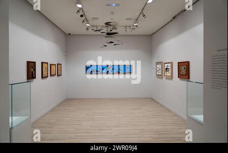 Joan Miró Et Alexander Calder, Espacio Miró, Salle Des Expositions, Madrid, Espagne, Europe Banque D'Images