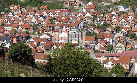 Ivanjica est une ville du sud-ouest de la Serbie Banque D'Images