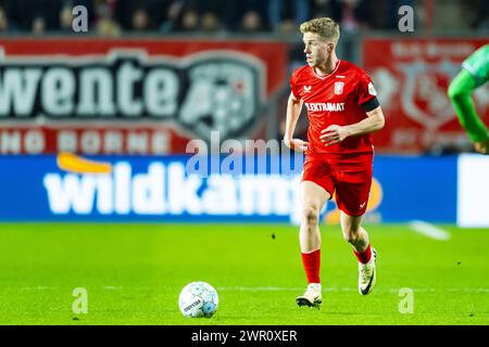 Enschede, pays-Bas. 09 mars 2024. ENSCHEDE, Stadium Grolsch Veste, 09-03-2024, saison 2023/2024, Néerlandais Eredivisie Football pendant le match Twente - Sparta crédit : Pro Shots/Alamy Live News Banque D'Images