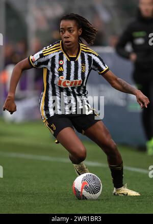 Biella, Italie, 9 mars 2024. Jennifer Echegini de la Juventus lors du match Coppa Italia Femminile au Stadio Vittorio Pozzo, Biella. Le crédit photo devrait se lire : Jonathan Moscrop / Sportimage Banque D'Images