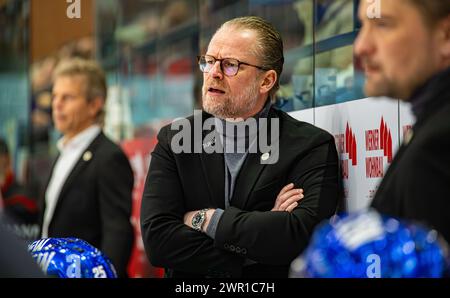 Schwenninger Wild Wings - Augsburger Panther, Helios Arena, Penny DEL, Hauptrunde : Christian Kreutzer, Cheftrainer Augsburger Panther. (Villingen-Schw Banque D'Images