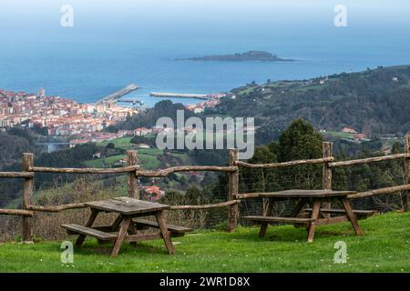 Pais Vasco, Espagne, Côte et intérieur Banque D'Images