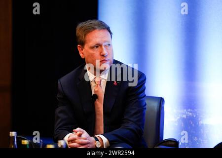 New York, New York États-Unis 03/08/2024 le PDG de Beers Group Al Cook au petit déjeuner des ambassadeurs du de Beers Group le 8 mars 2024 à l'hôtel Sofitel de New York. Photo de Jennifer Graylock-Graylock.com Banque D'Images