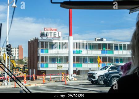 ALBUQUERQUE, NOUVEAU MEXIQUE, ÉTATS-UNIS - 7 novembre 2022 : lieu de tournage de Crossroads Motel de la populaire série télévisée Breaking Bad Banque D'Images