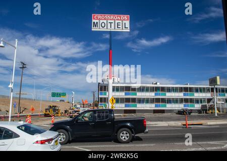 ALBUQUERQUE, NOUVEAU MEXIQUE, ÉTATS-UNIS - 7 novembre 2022 : lieu de tournage de Crossroads Motel de la populaire série télévisée Breaking Bad Banque D'Images
