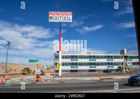 ALBUQUERQUE, NOUVEAU MEXIQUE, ÉTATS-UNIS - 7 novembre 2022 : lieu de tournage de Crossroads Motel de la populaire série télévisée Breaking Bad Banque D'Images