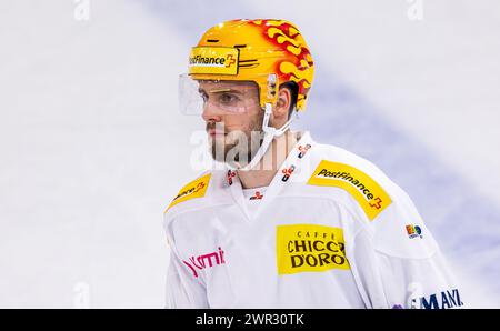 Michael Spacek, Stürmer und Topskorer HC Ambri-Piotta. (Zoug, Schweiz, 27.10.2023) Banque D'Images