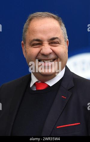 Brighton et Hove le dimanche 10 mars 2024. Kyriakos Doureka, directeur du football de Nottingham Forest lors du match de premier League entre Brighton et Hove Albion et Nottingham Forest au American Express Community Stadium, Brighton et Hove le dimanche 10 mars 2024. (Photo : Jon Hobley | mi News) crédit : MI News & Sport /Alamy Live News Banque D'Images