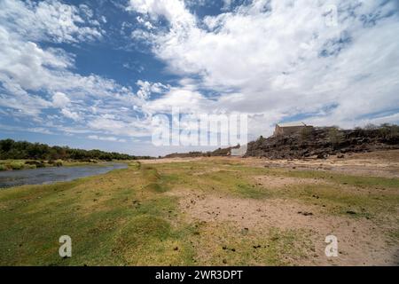 Poste de police de la Schutztruppe allemande en Namibie à partir de 1904, colonie, historique, Kub, Fishriver, Namibie Banque D'Images