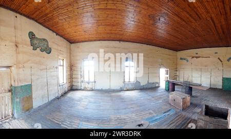 Poste de police de la Schutztruppe allemande en Namibie à partir de 1904, colonie, historique, Kub, Namibie Banque D'Images