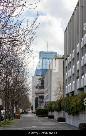 Bâtiments résidentiels modernes dans le nouveau quartier Portello de Milan, Italie Banque D'Images